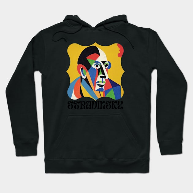 Igor Stravinsky Hoodie by Cryptilian